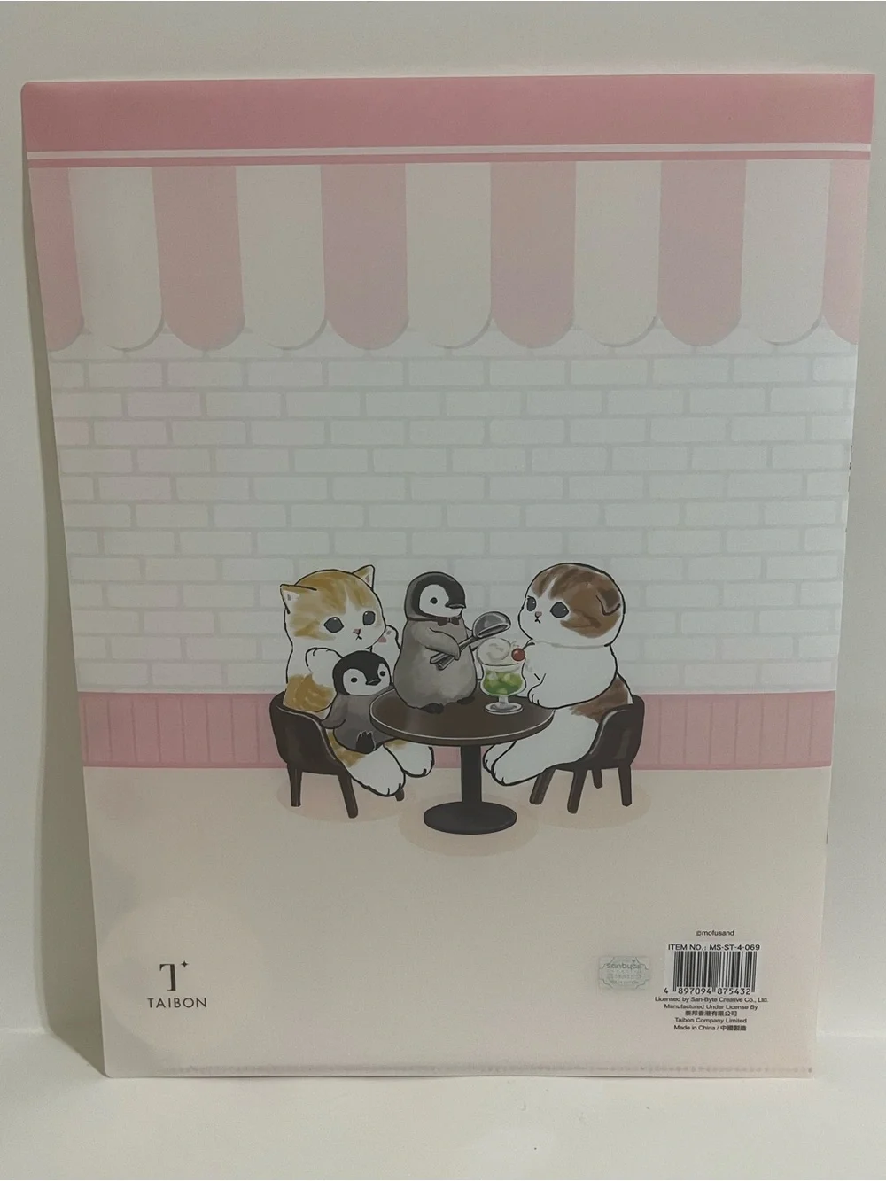 Mofusand Five Pocket File Folder